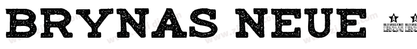 Brynas Neue 1912 Bol字体转换